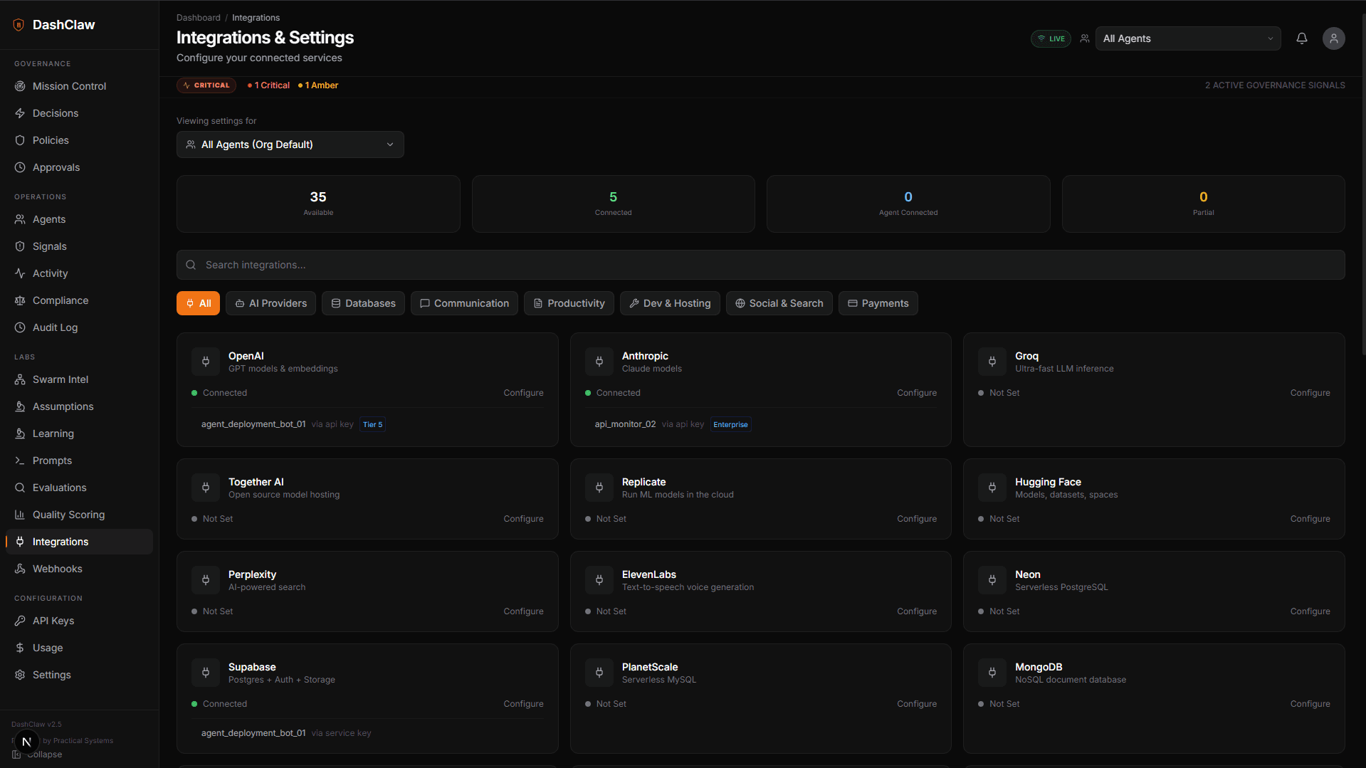 OSuite Integrations